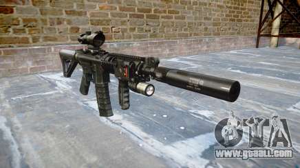 Machine Tactical M4A1 CQB for GTA 4