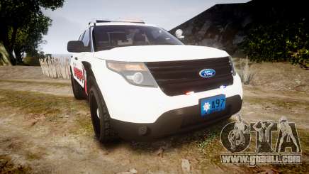 Ford Explorer 2013 LC Sheriff [ELS] for GTA 4