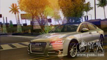 Audi A7 sedan for GTA San Andreas