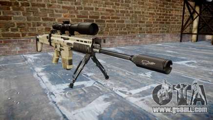 Rifle Mk 17 SCAR-H bipod for GTA 4