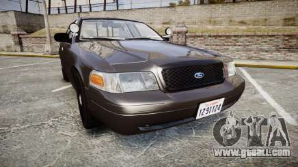 Ford Crown Victoria LASD [ELS] Unmarked for GTA 4