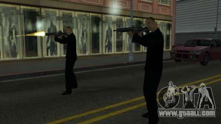 Changing areas of gangs and their weapons for GTA San Andreas