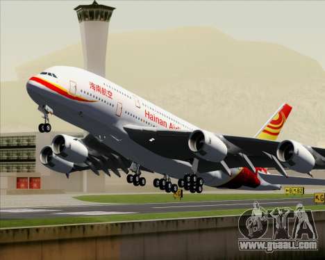 Airbus A380-800 Hainan Airlines for GTA San Andreas