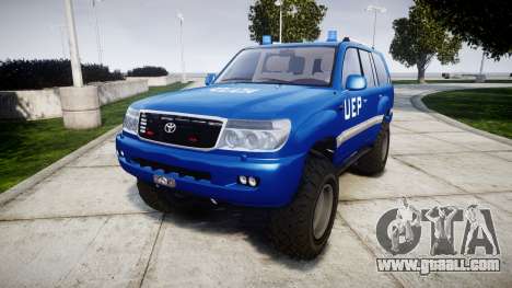 Toyota Land Cruiser 100 UEP blue [ELS] for GTA 4