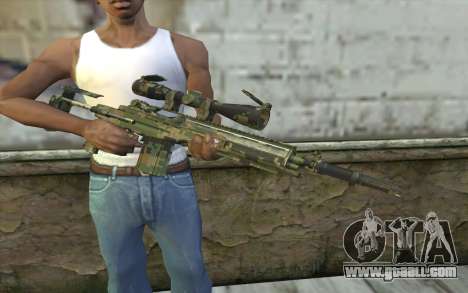 M14 EBR Digiwood for GTA San Andreas