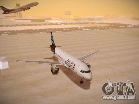 Airbus A320-214 Afriqiyah Airways for GTA San Andreas