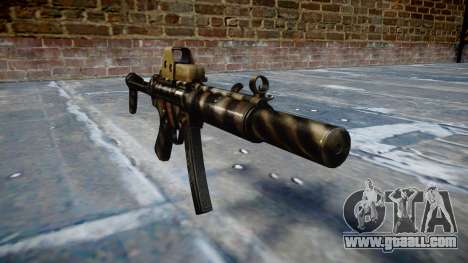 Gun MP5SD EOTHS FS c target for GTA 4