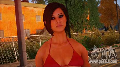 Modern Woman Skin 8 v2 for GTA San Andreas