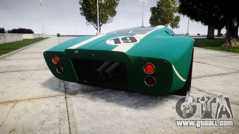 Ford GT40 Mark IV 1967 PJ Schila Racing 19 for GTA 4