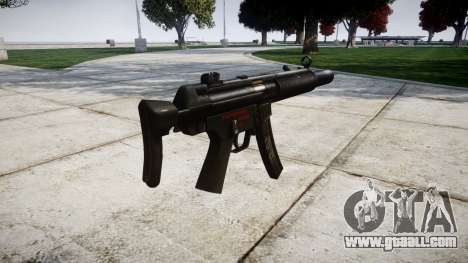German submachine gun HK MP5SD3 for GTA 4