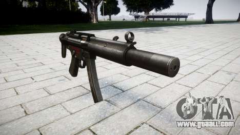 Gun MP5SD RO CS for GTA 4
