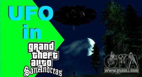 UFO over San Andreas for GTA San Andreas