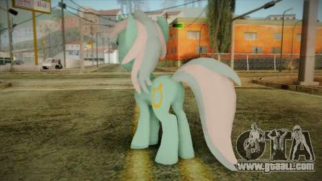 Lyra from My Little Pony for GTA San Andreas