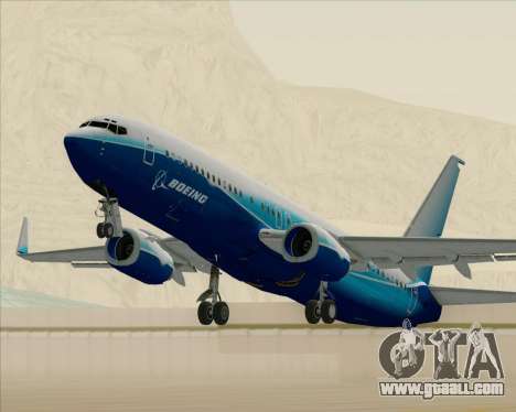 Boeing 737-800 House Colors for GTA San Andreas