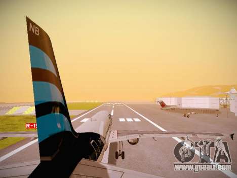 Airbus A320-214 Afriqiyah Airways for GTA San Andreas