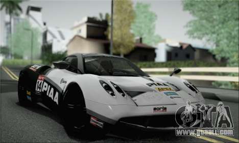 Pagani Huayra TT Ultimate Edition for GTA San Andreas