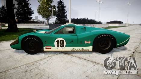 Ford GT40 Mark IV 1967 PJ Schila Racing 19 for GTA 4