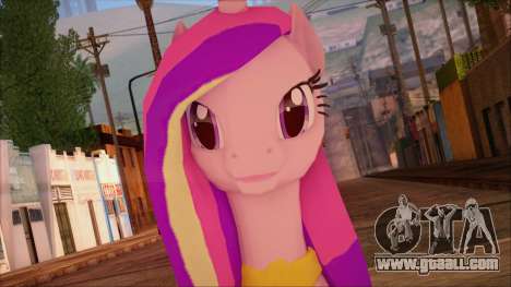 Cadence from My Little Pony for GTA San Andreas