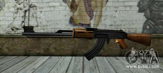 Retextured AK47 for GTA San Andreas