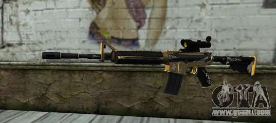 M4A1 from PointBlank for GTA San Andreas