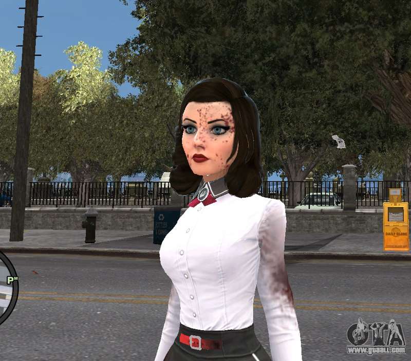 GTA 5 Elizabeth from Bioshock Infinite Mod 