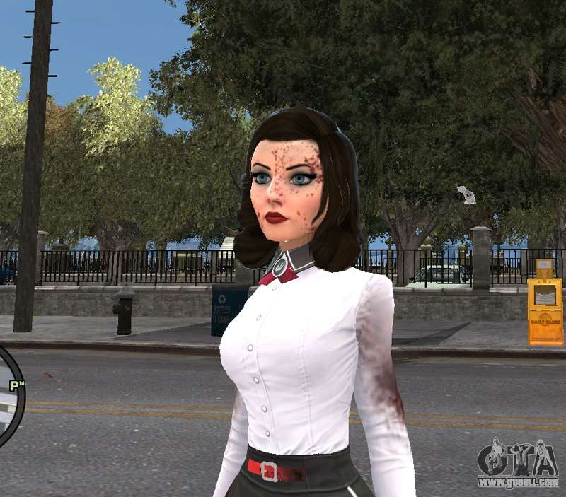 Elizabeth from Bioshock Infinite: Burial At Sea for GTA 4