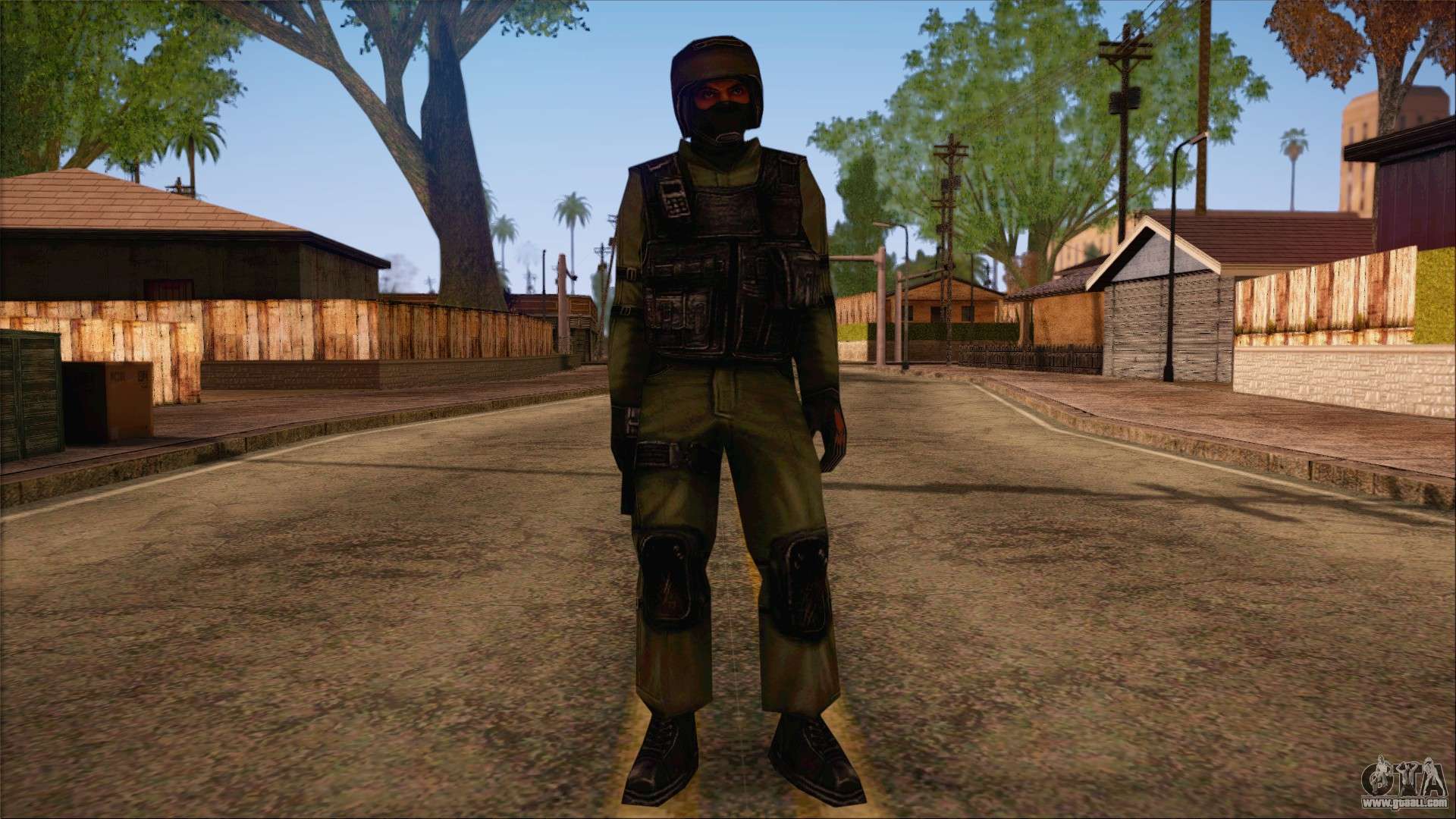 GTA San Andreas Counter Strike Condition Zero Skins Pack Mod 