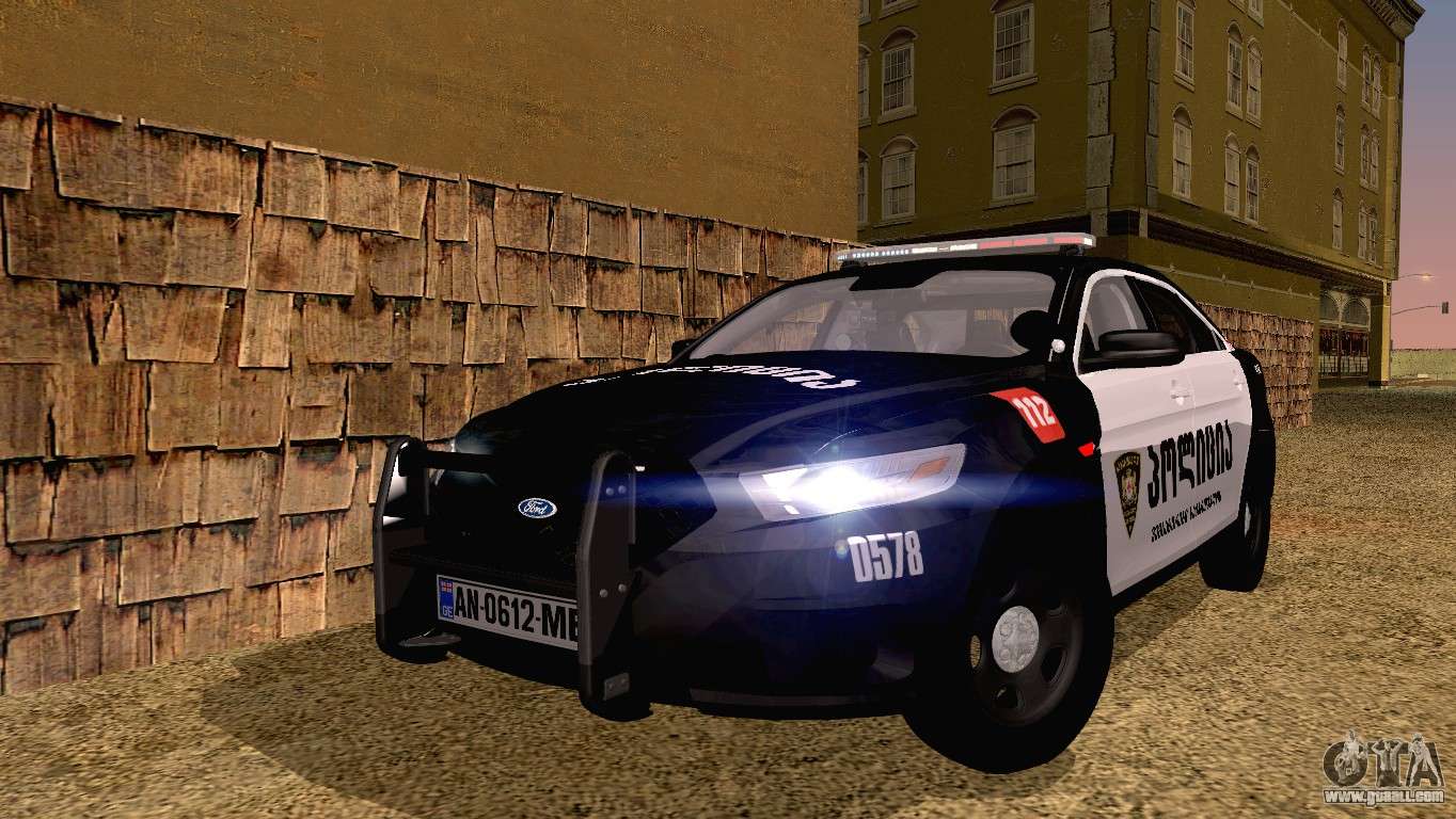 Ford Taurus 2013 Georgia Police Car for GTA San Andreas