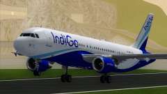 Airbus A320-200 IndiGo for GTA San Andreas