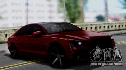 Audi S8 for GTA San Andreas