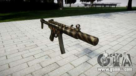 Gun MP5SD NA FS for GTA 4