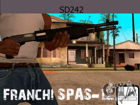 Franchi SPAS-12 for GTA San Andreas