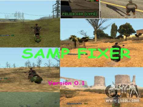 SAMP Fixer for GTA San Andreas
