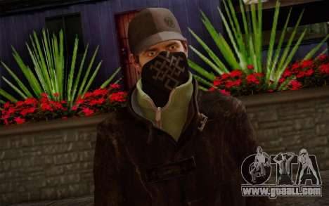 Aiden Pearce from Watch Dogs v2 for GTA San Andreas