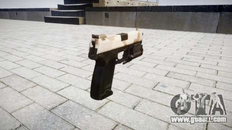 Gun HK USP 45 sahara for GTA 4