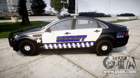 Chevrolet Caprice 2012 Sheriff [ELS] v1.1 for GTA 4