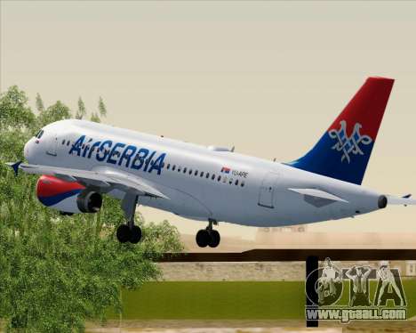 Airbus A319-100 Air Serbia for GTA San Andreas