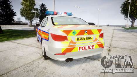 BMW 525d E60 2006 Police [ELS] for GTA 4