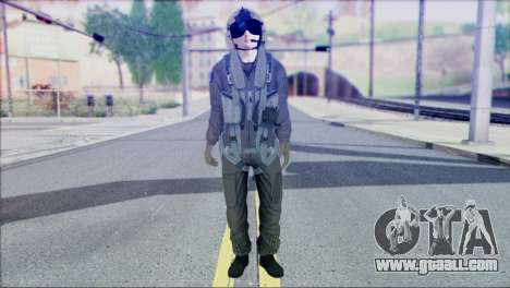 USA Helicopter Pilot from Battlefield 4 for GTA San Andreas