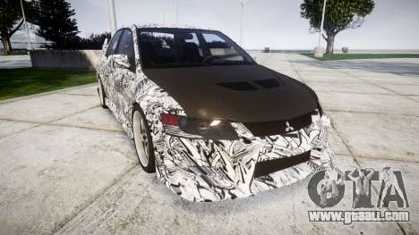 Mitsubishi Lancer Evolution IX Sharpie for GTA 4