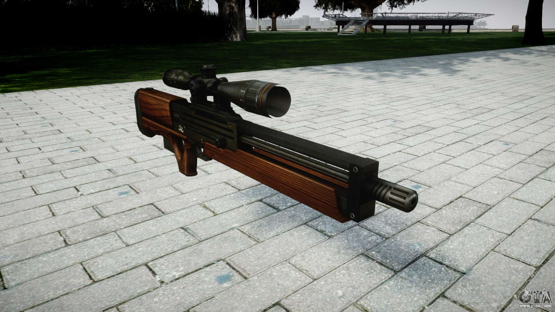 Sniper Rifle Walther Wa 00 For Gta 4
