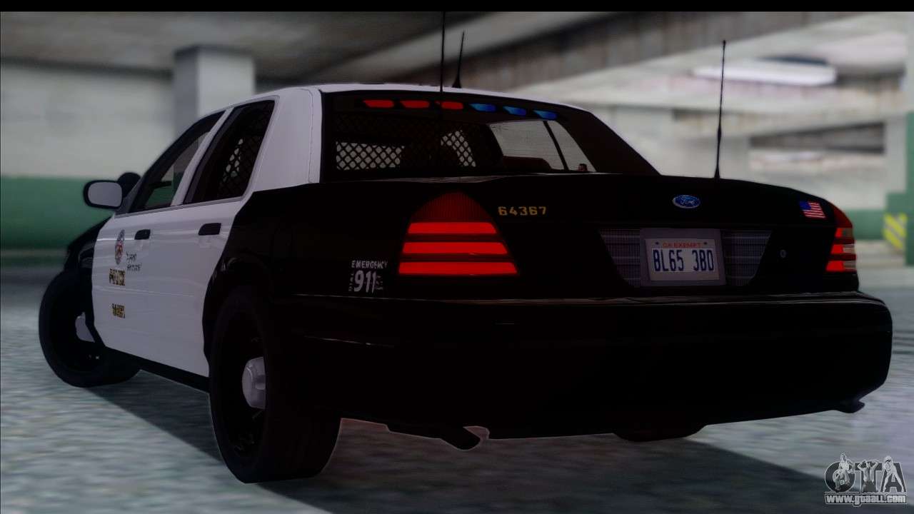 LAPD Crown Victoria Slicktop for GTA San Andreas