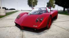 Pagani Zonda C12 S 7.3 2002 PJ2 for GTA 4