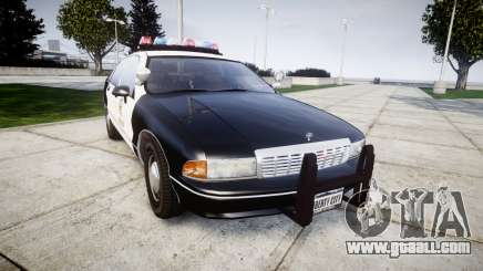 Chevrolet Caprice 1991 LAPD [ELS] Traffic for GTA 4