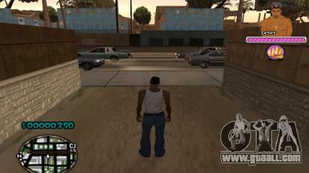 C-HUD 2Pac for GTA San Andreas