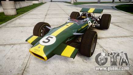 Lotus Type 49 1967 [RIV] PJ5-6 for GTA 4