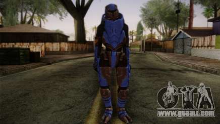 Garrus Helmet from Mass Effect 2 for GTA San Andreas