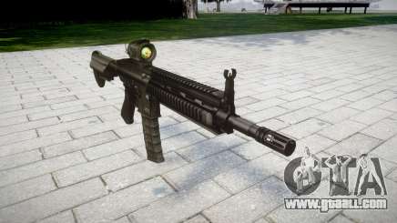 Machine HK416 AR for GTA 4