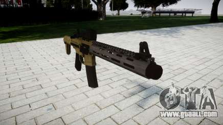 Assault rifle AAC Honey Badger for GTA 4