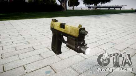 Gun HK USP 45 olive for GTA 4